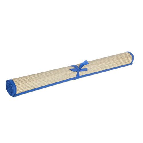 Stuoia da spiaggia e campeggio in paglia richiudibile con laccetto 180 x 70 cm