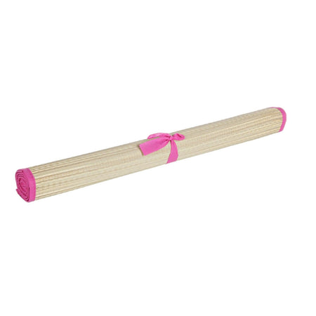 Stuoia da spiaggia e campeggio in paglia richiudibile con laccetto 180 x 60 cm