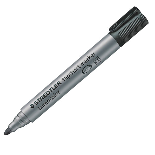 Marcatore Lumocolor Flipchart 356 Punta Tonda Nero Staedtler