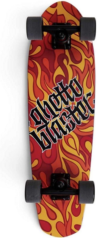 Skateboard GHETTOBLASTER FLAME  CRUISER 28