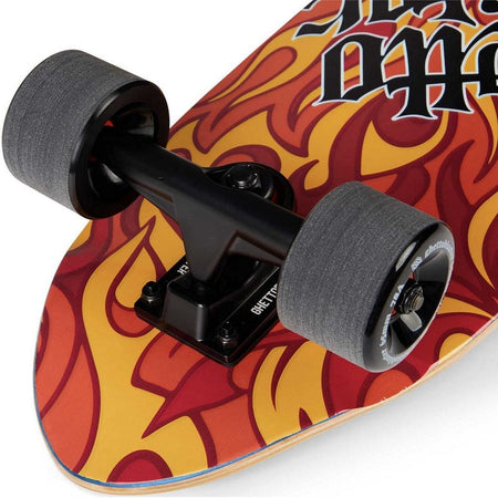 Skateboard GHETTOBLASTER FLAME  CRUISER 28"