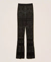Twinset Pantaloni donna flare in maglia traforata