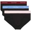 Calvin Klein pack 3 slip neri con fascia colorata LV00NB43882VA