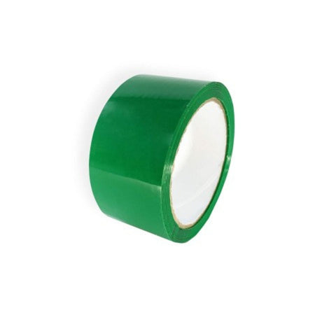 EcoPrice® Nastro Adesivo Imballaggio Colorato Green 48mmx66m 1 Rotolo