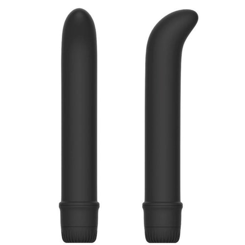 Vibratore classico nero stimolatore punto G Fluid Faase