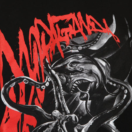 PROPAGANDA Felpa Leggera Cappuccio Uomo Tentacles Hoodie Black da uomo