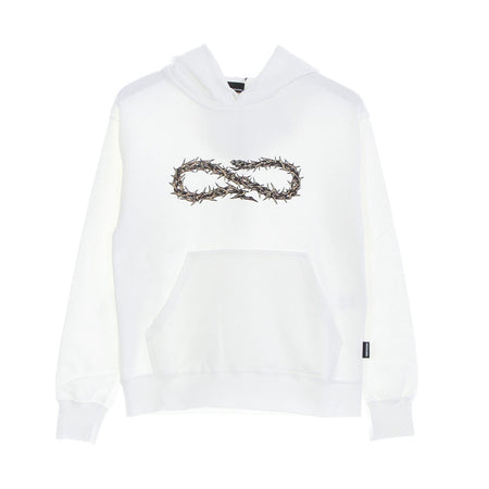 PROPAGANDA Felpa Leggera Cappuccio Uomo Logo Thorn Hoodie Natural da uomo