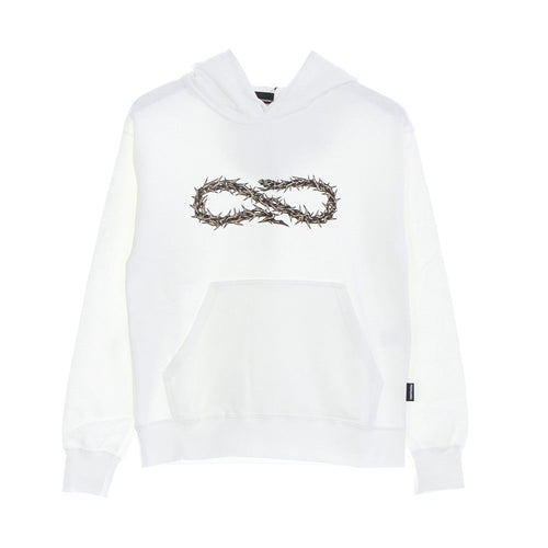 PROPAGANDA Felpa Leggera Cappuccio Uomo Logo Thorn Hoodie Natural da uomo