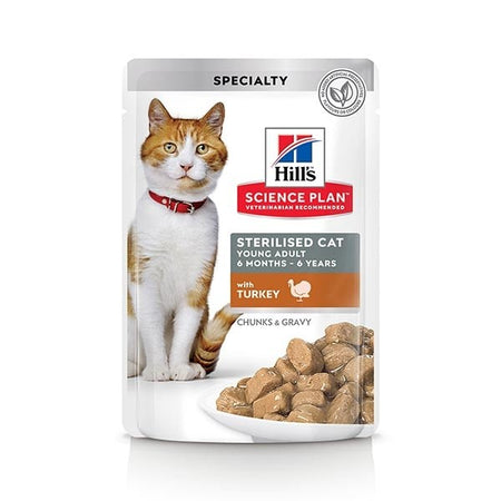 Hill's Sterilised umido Gatti Adulti tacchino 85 gr