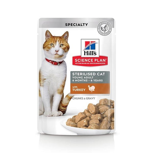 Hill's Sterilised umido Gatti Adulti tacchino 85 gr