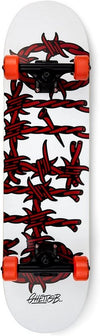 Skateboard GHETTOBLASTER BARDED WIRE RED   8.0