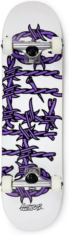 Skateboard GHETTOBLASTER BARDED WIRE POU   8.25