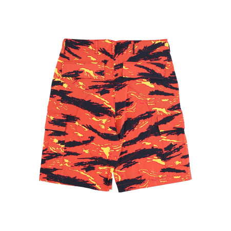 PROPAGANDA Pantalone Corto Uomo Robber Cargo Camo Shorts Orange da uomo