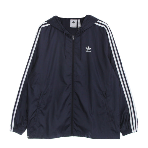 Adidas Giacca a Vento Uomo 3-stripes Windbreaker Shadow Navy da uomo