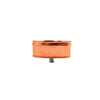 Tappo in rame da 200mm con spurgo per scarico condensa innesto F