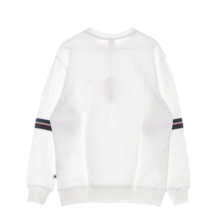 KANGOL Felpa Leggera Girocollo Uomo Heritage Taped Crew Sweat Off White da uomo