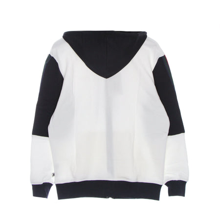 KANGOL Felpa Leggera Cappuccio Zip Uomo Heritage Taped Zip Hoodie Off White da uomo