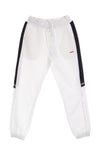 KANGOL Pantalone Tuta Leggero Uomo Heritage Taped Sweat Pant Off White da uomo