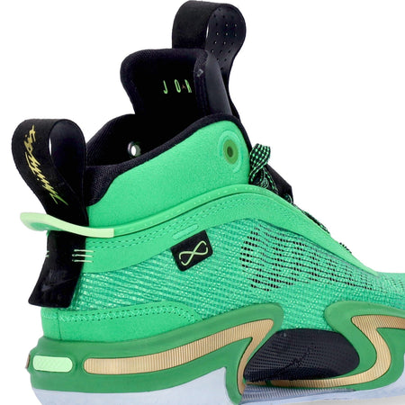 JORDAN Scarpa Basket Uomo Air Jordan Xxxvi Green Spark/metallic Gold/black da uomo