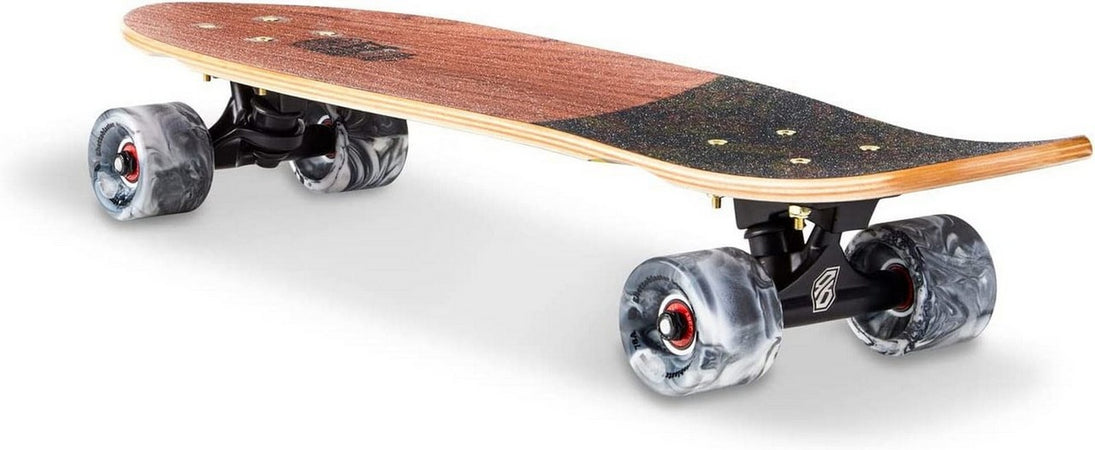 Cruiser Skateboard GHETTOBLASTER CRUISER TIKI TOTEM  MOGANO 26" 7,25"