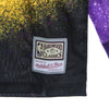 MITCHELL & NESS Maglietta Manica Lunga Uomo Nba Hyper Hoops Moto L/s Hardwood Classics Loslak Dark Purple da uomo
