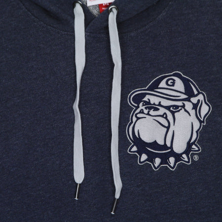 MITCHELL &amp; NESS Felpa Leggera Cappuccio Uomo Ncaa Classic French Terry Hoodie Geohoy Navy da uomo
