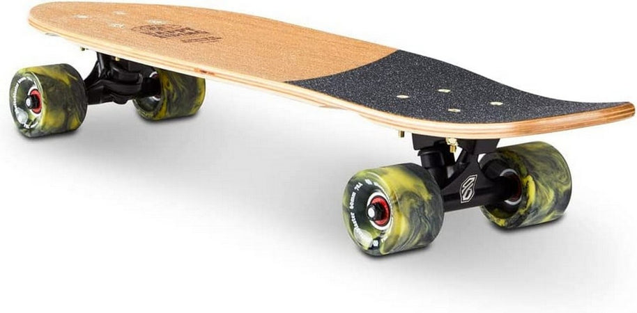 Cruiser Skateboard GHETTOBLASTER CRUISER GEROGLIFIC TEAK  26" 7,25"