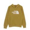 THE NORTH FACE Felpa Leggera Cappuccio Uomo Light Drew Peak Hoodie Antelope Tan da uomo