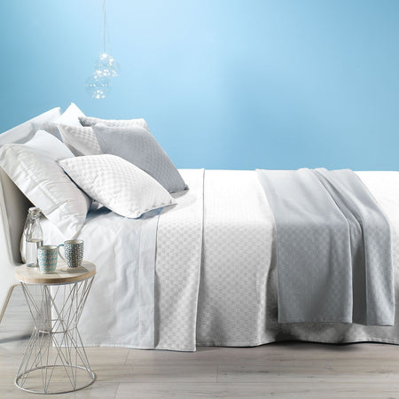 Copriletto Estivo Caleffi in Cotone Panama