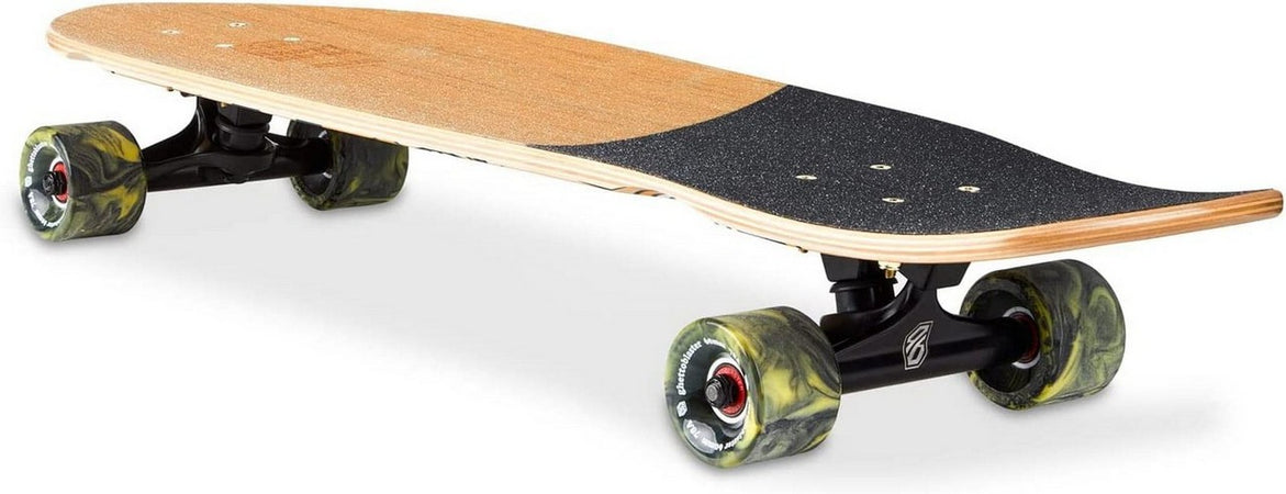 Cruiser Skateboard GHETTOBLASTER CRUISER GEROGLIFIC TEAK  32" 9.125"