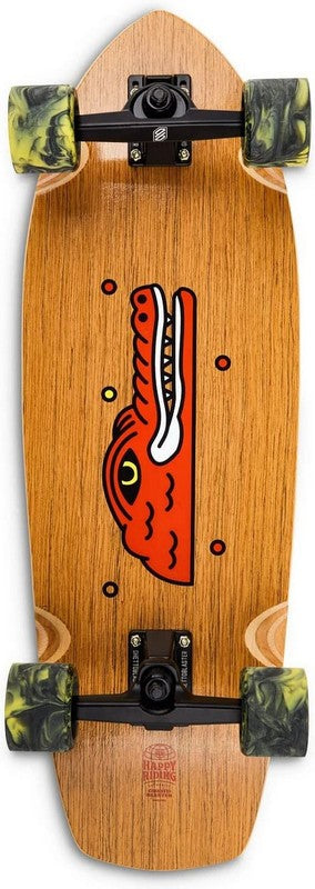 Surfskate GHETTOBLASTER SURFSKATE  CROCODILE TEAK   30 9.75