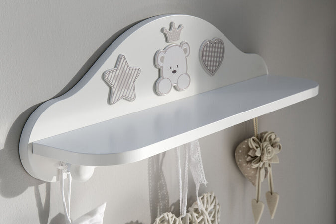 Mensola Appendino Italbaby Baby Re Bianco