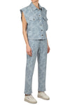 SO ALLURE So Allure - Gilet - 450047 - Fantasia Azzurro da donna