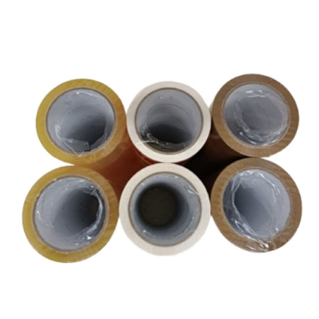 36 Rotoli Nastro Adesivo 48x66 12 Trasparente,12 Avana 12 Fragile Scotch