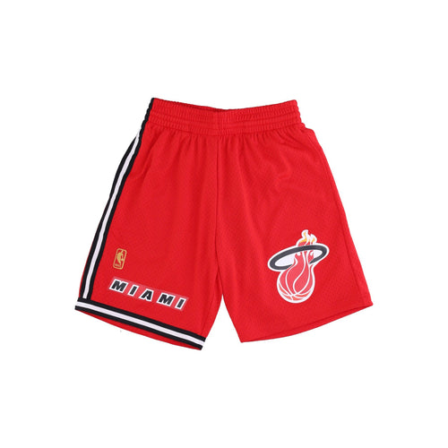 MITCHELL & NESS Pantaloncino Basket Uomo Nba Swingman Shorts Hardwood Classics Miahea Original Team Colors da uomo