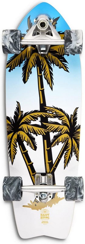 Surfskate GHETTOBLASTER SURFSKATE CX7 PALM SUN   TEAK  30 9.75