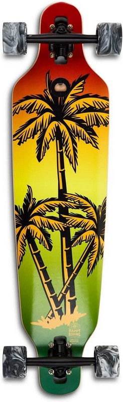 Longboard GHETTOBLASTER DROP TROUGH  PALM YEL   36 9.0