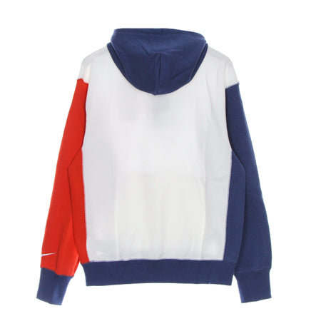 NIKE NBA Felpa Cappuccio Uomo Nba Fleece Hoodie Team 31 Courtside White da uomo