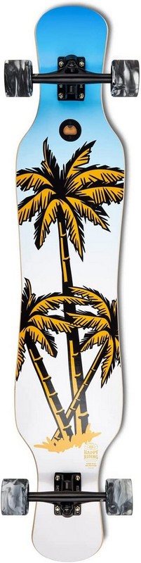Longboard GHETTOBLASTER BANGRA PALM YEL 46