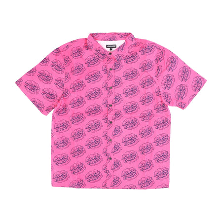 SANTA CRUZ Camicia Manica Corta Uomo Broken Dot Tee Hot Pink da uomo