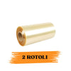 EcoPrice® Pellicola Trasparente Alimentare In Pvc Rotolo Da 1500m X 40 Cm Bobina Super Resistente 2 RotolI