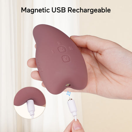 Massaggiatore riscaldante per l'allattamento 2-in-1 Momcozy