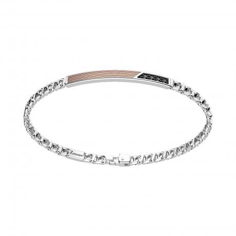 ZANCAN - BRACCIALE UOMO IN ARGENTO