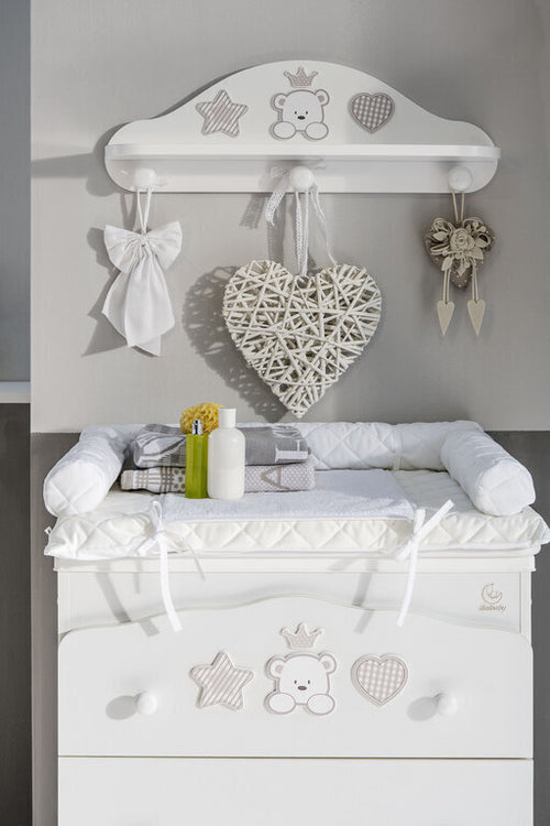 Comò Italbaby Baby Re Bianco