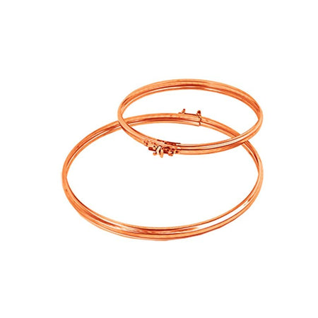 Fascetta in rame da 250mm per bloccaggio tubi - 1pz