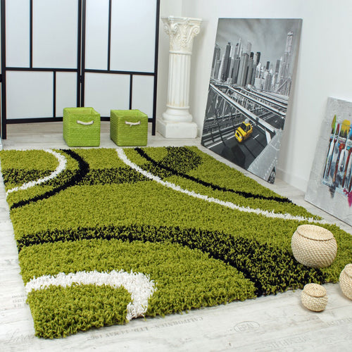 Tappeto Shaggy a pelo Lungo Soggiorno Colori Assortiti