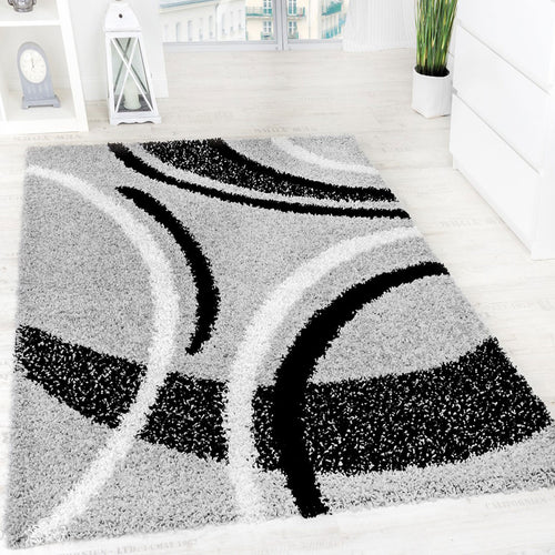 Tappeto Shaggy a pelo Lungo Soggiorno Colori Assortiti