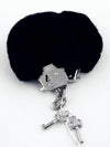 Manette Peluche Love Cuffs Nero
