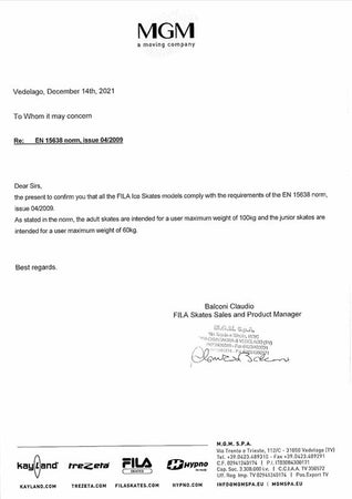 Fila Pattini da ghiaccio J-ONE G ICE HR Bianco-Lightblue