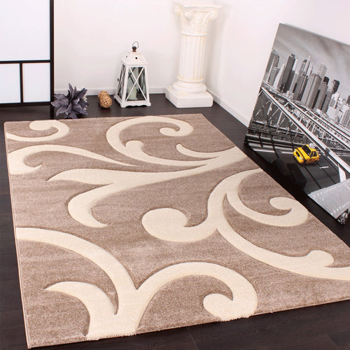 Tappeto Arredo a Pelo Corto Design Colori Assortiti